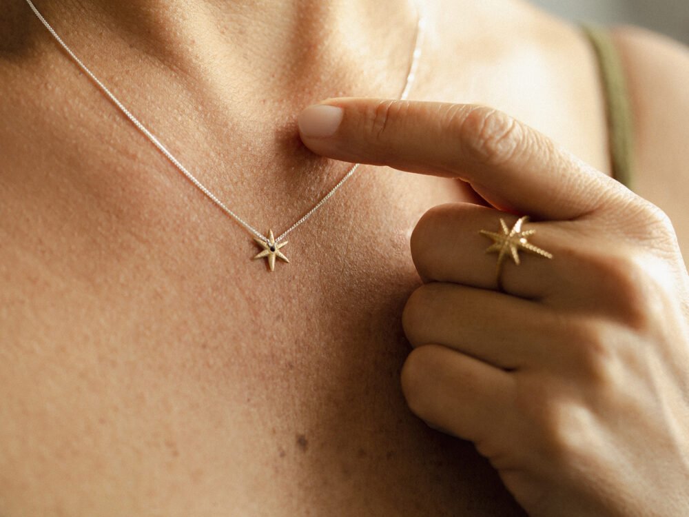 Collar Una Estrella de bronce - Imagen 2