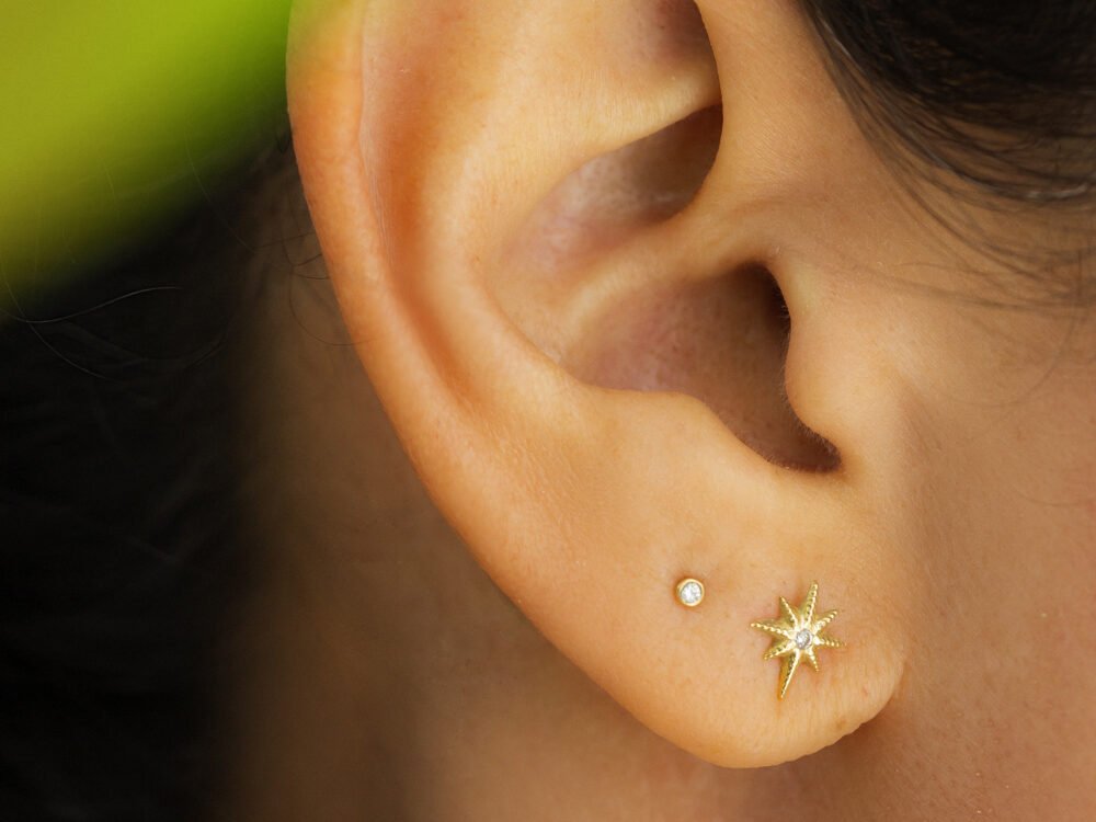 Small Diamond Earring (piece) - Image 2