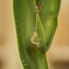 Hanging caterpillar earring - Image 2