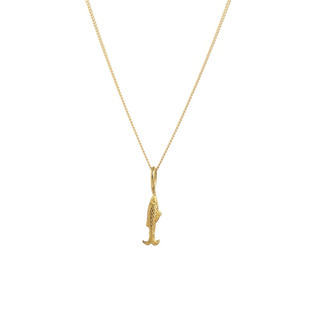 Collar pez de oro