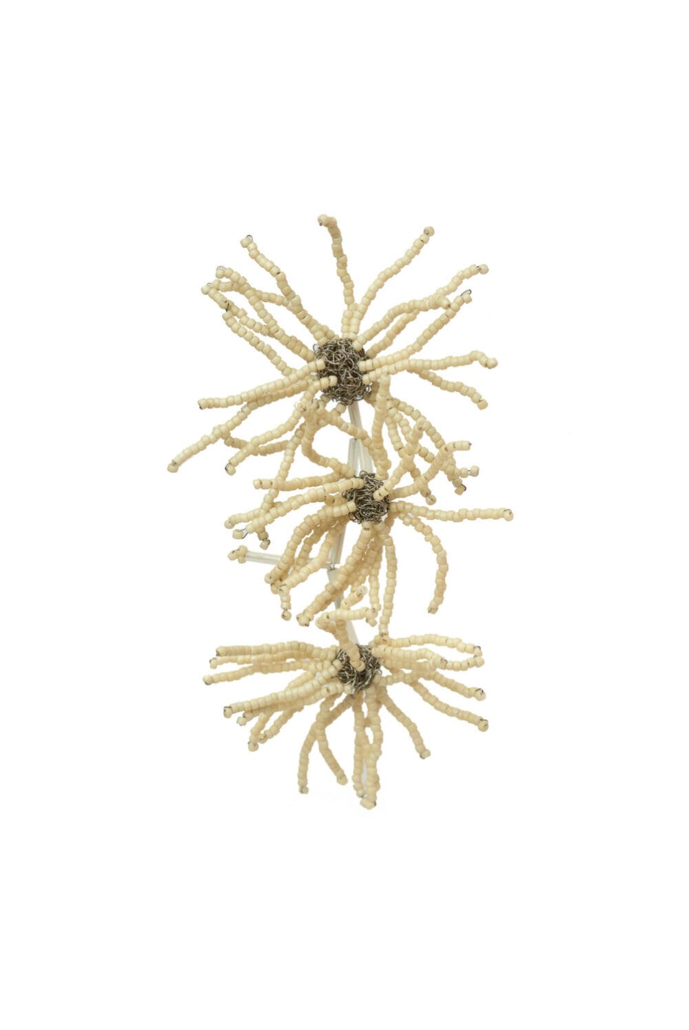 Arete flor de rayo (pieza única)